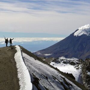 cumbre volcán Villarrica